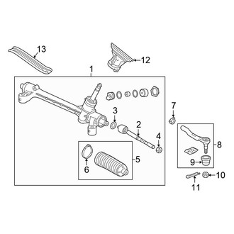 Honda OE - Steering Gear & Linkage