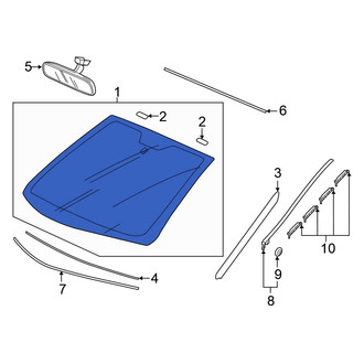 Honda OE - Front Windshield