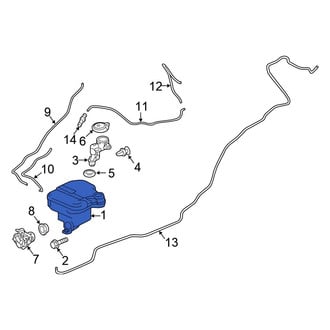 Honda OE - Washer Fluid Reservoir