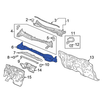 Honda OE - Front Upper Firewall