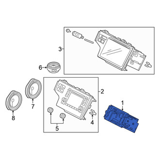 Honda OE - Radio Control Unit
