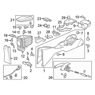 Honda OE - Center Console