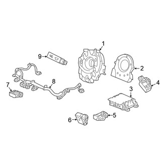 Honda OE - Restraint Systems - Air Bag Components (Modules & Sensors)