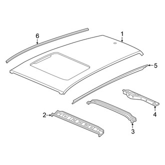 Honda OE - Roof - Exterior Trim