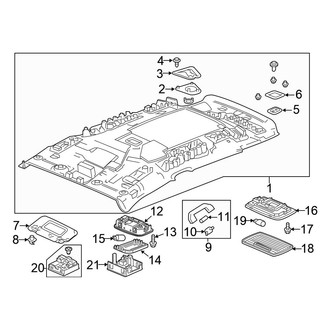 Honda OE - Roof - Interior Trim