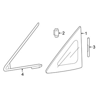 Honda OE - Pillars, Rocker & Floor - Glass
