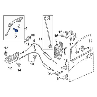 Honda OE - Rear Outer Exterior Door Handle Bolt