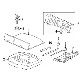 Honda OE - Rear Body & Floor - Interior Trim