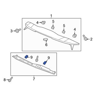 Honda OE - Cup Holder Clip