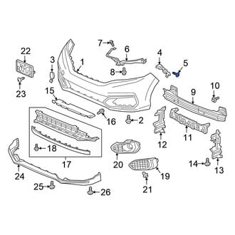 Honda OE - Bumper Guide Screw