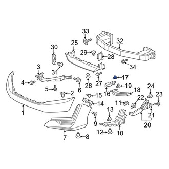 Honda OE - Fog Light Screw