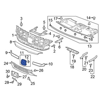 Honda OE - Front Grille Emblem