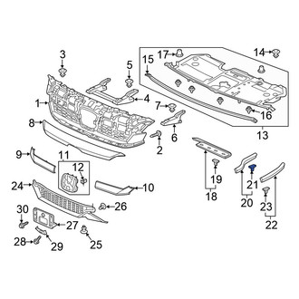 Honda OE - Grille Retainer