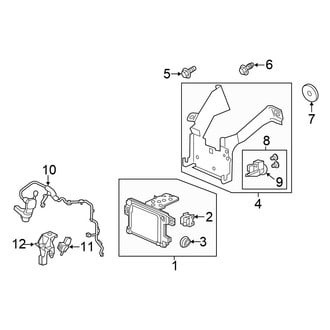 Honda OE - Front Bumper & Grille - Electrical Components (PLUG-IN HYBRID EV-GAS (PHEV))