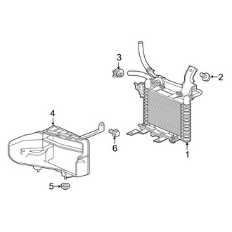 Honda OE - Cooling - Trans Oil Cooler (Automatic CVT Tr)
