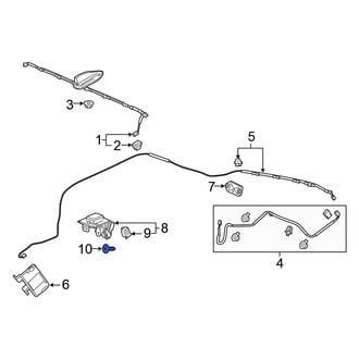 Honda OE - GPS Navigation System Antenna Screw