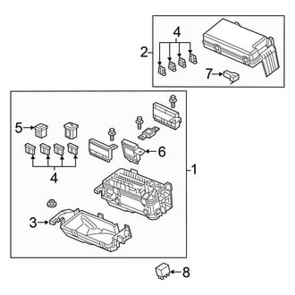 Honda OE - Electrical - Fuse & Relay (Engine Compartment), (PLUG-IN HYBRID EV-GAS (PHEV))