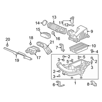 Honda OE - Engine / Transaxle - Air Intake