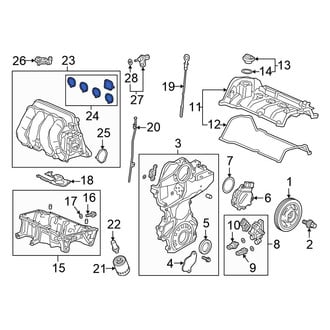 Honda OE - Engine Intake Manifold Gasket