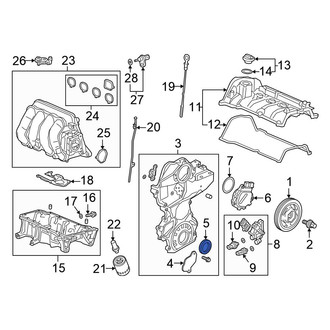 Honda OE - Front Engine Crankshaft Seal