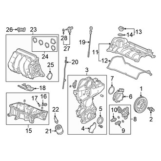 Honda OE - Engine / Transaxle - Engine Parts