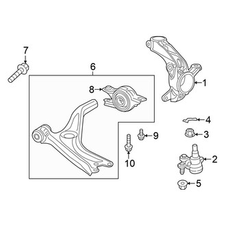 Honda OE - Front Suspension - Suspension Components (PLUG-IN HYBRID EV-GAS (PHEV))