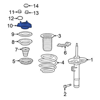 Honda OE - Front Suspension Strut Mount