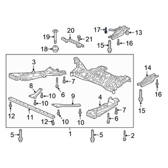 Honda OE - Suspension Crossmember Bolt