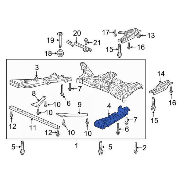 Suspension Crossmember Reinforcement