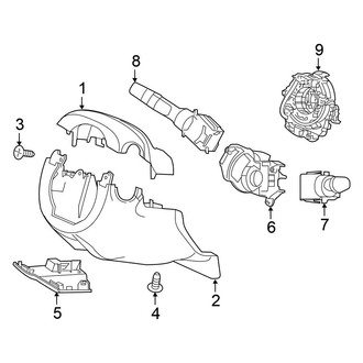 Honda OE - Steering Column - Shroud, Switches & Levers (PLUG-IN HYBRID EV-GAS (PHEV))