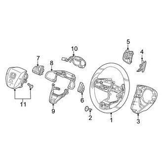Honda OE - Steering Wheel & Trim (PLUG-IN HYBRID EV-GAS (PHEV))