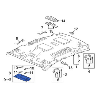 Honda OE - Right Sun Visor