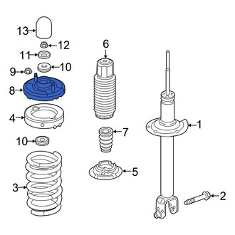 Honda OE - Front Suspension Strut Mount