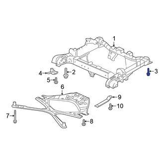 Honda OE - Suspension Crossmember Reinforcement Bolt