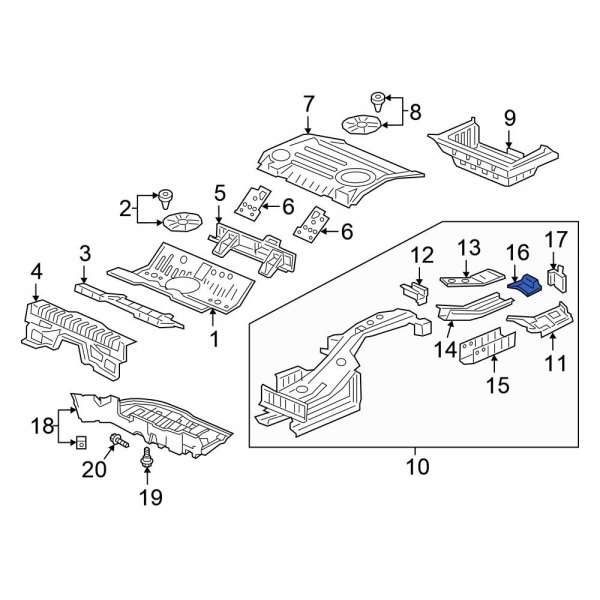 Frame Rail End