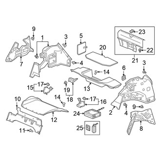 Honda OE - Rear Body & Floor - Interior Trim (Trunk Compartment), (PLUG-IN HYBRID EV-GAS (PHEV))