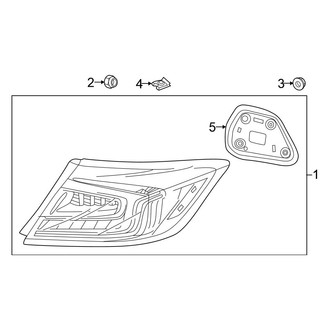 Honda OE - Rear Lamps - Tail Lamps (PLUG-IN HYBRID EV-GAS (PHEV))