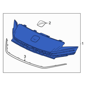 Honda OE - Front Upper Grille