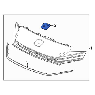 Honda OE - Front Grille Emblem
