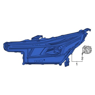 Honda OE - Front Left Headlight Assembly
