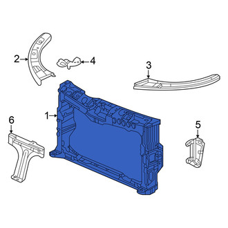 Honda OE - Front Radiator Support Panel