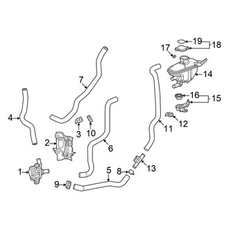 Honda OE - Cooling - Water Pump (Power Control Unit)