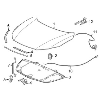 Honda OE - Hood & Components