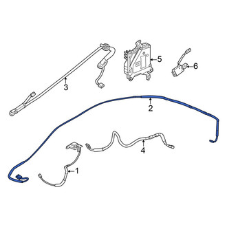Honda OE - Front GPS Navigation System Antenna Cable