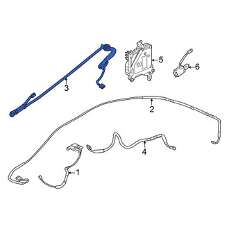 Honda OE - Rear GPS Navigation System Antenna Cable