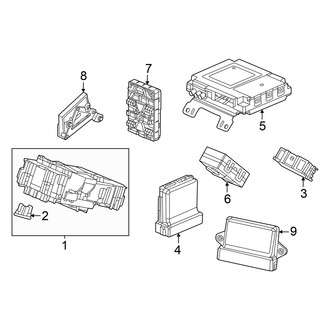 Honda OE - Electrical Components (Instrument Panel Compartment)