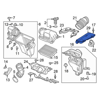 Honda OE - Engine Air Intake Resonator