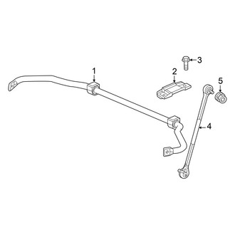 Honda OE - Front Suspension - Stabilizer Bar & Components
