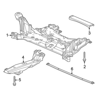 Honda OE - Front Suspension - Suspension Mounting