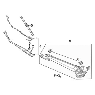 Honda OE - Windshield - Wiper Components